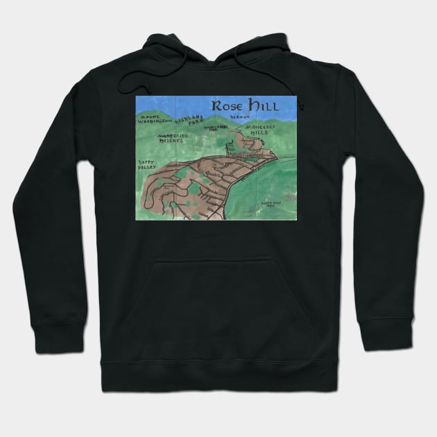 Rose Hill Hoodie by PendersleighAndSonsCartography